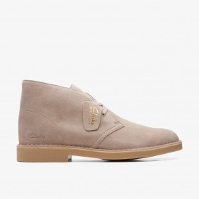 Clarks Outlet Desert Boot Evo Sand Suede Beeswax Leather 261667867120
