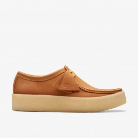Wallabee Cup Mid Tan Leather Clarks Outlet Mid Tan Leather 261765487060