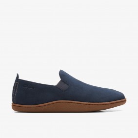 Home Mocc Navy Suede Clarks Outlet Navy Suede 261642487070