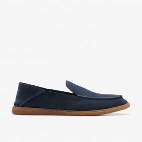 Clark Bay Step Navy Suede Clarks Outlet Navy Suede 261775057070