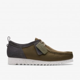 Wallabee FTRE Lo Olive Combination Clarks Outlet Olive Combination 261762267100