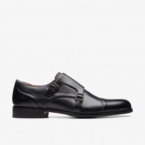 Craft Arlo Monk Black Leather Clarks Outlet Black Leather 261724517060