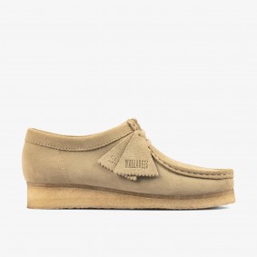 Clarks Outlet Wallabee Maple Suede Deep Blue Suede 261555454040