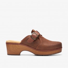 Clarks Outlet Paizlee Nora Tan Suede Tan Suede 261751864055