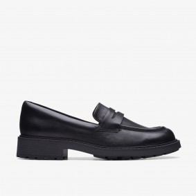 Clarks Outlet Orinoco 2 Penny Black Leather Black Leather 261747864070