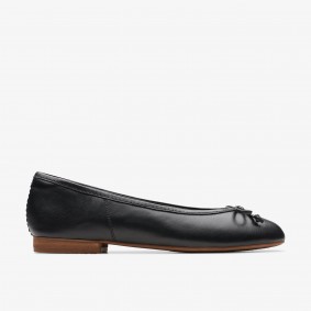 Clarks Outlet Fawna Lily Black Leather Black Leather 261766294065