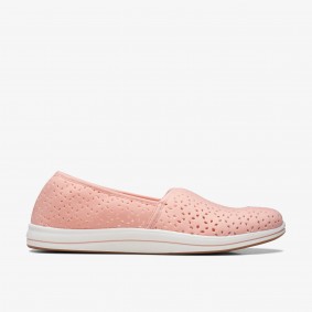 Clarks Outlet Breeze Emily Peach Navy 261713613070