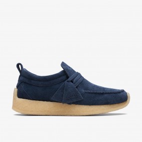 Clarks Outlet 8th St Maycliffe Dark Blue Light Sand 261702447090